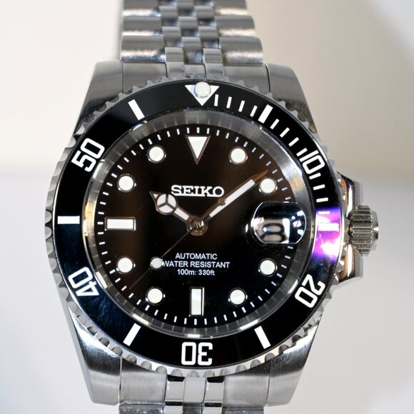 Custom SekoMod “Submariner” style with NH35 Movement 44mm Automatic Diver Watch - Picture 3 of 8